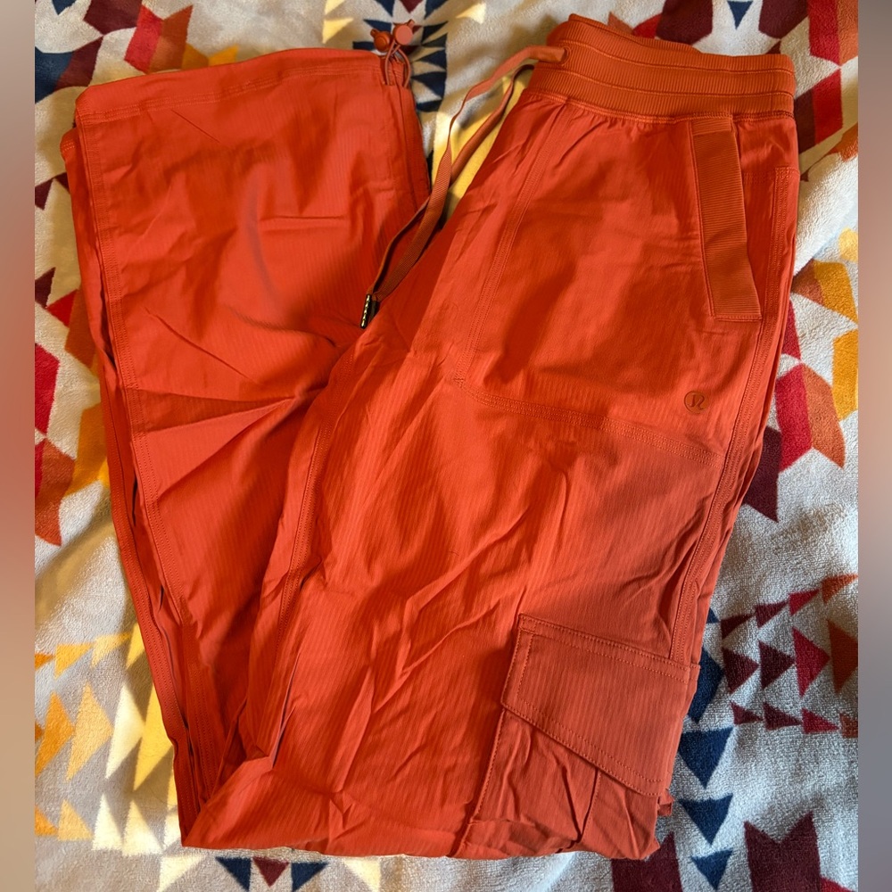 Orange Lulu pants